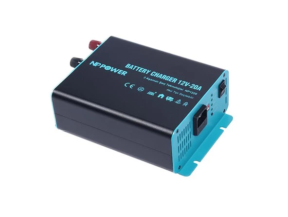 NP1220 NP Power 12V 20A Akü Şarj Cihazı - 3