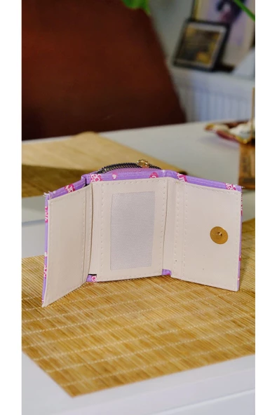 Barbie Kız Çocuk Cüzdanı Fermuarlı  Çok Bölmeli Şirin Desenli Cüzdan Çocuk cüzdan Kız çocuk hediyesi - 2