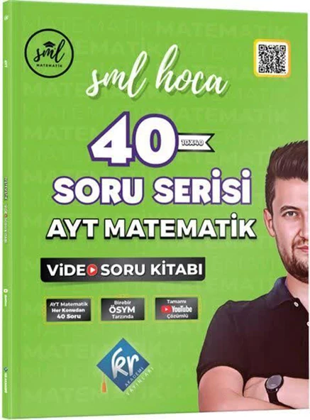 Kr Akademi TYT Matematik 40 Soru Serisi Video Soru Kitabı SML Hoca