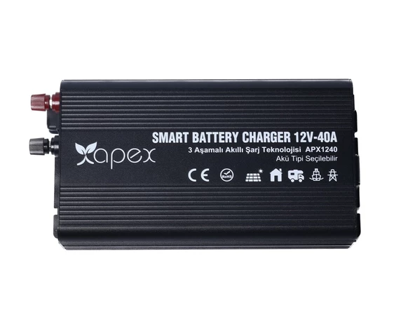APX1240 Apex 12V 40A Smart Akü Şarj Cihazı - 5