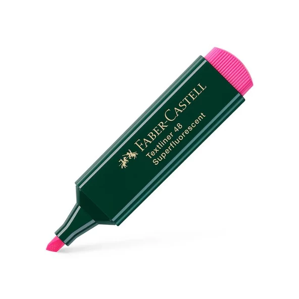 Faber-Castell 154828 Fosforlu Kalem Pembe - 3