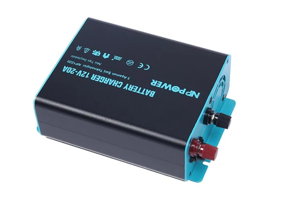 NP1220 NP Power 12V 20A Akü Şarj Cihazı - 6