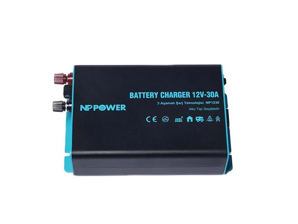 NP1230 NP Power 12V 30A Akü Şarj Cihazı - 2