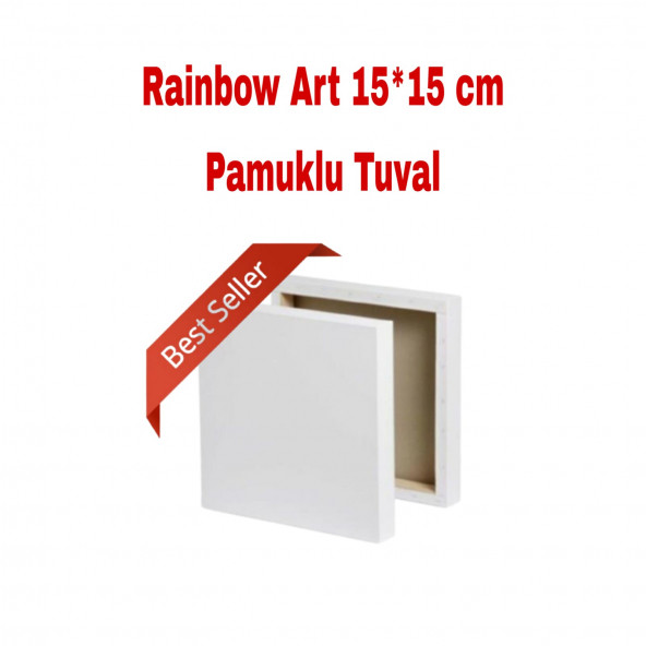 RAINBOWART Tuval 15x15 Cm 5'li Paket