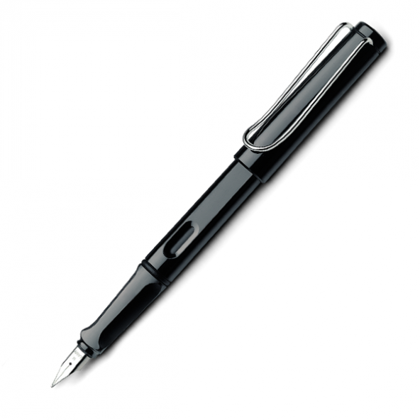 Lamy Dolma Kalem Safari Parlak Siyah 19-M - 2