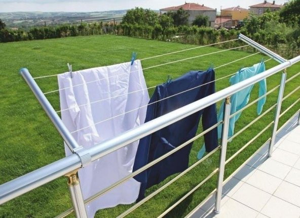 Alüminyum Balkon Çamaşır Kurutmalık Balkon Çamaşır Askısı