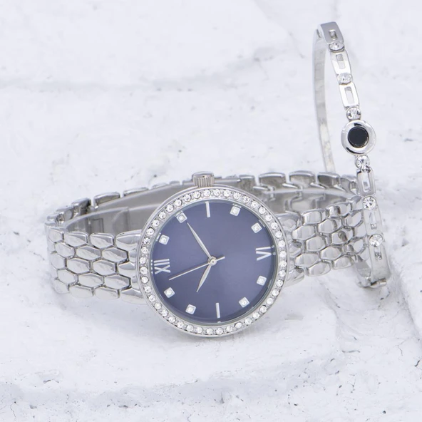 SaaTTino Anneler Günü Hediyeleri Kadın Saat Sevgiliye Hediye Seti ST-303901 - 2