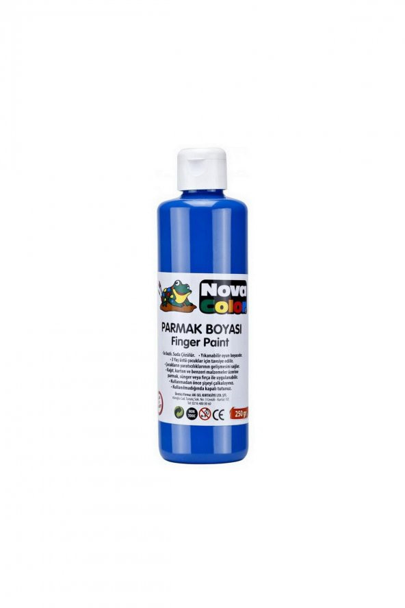 Nova Color Parmak Boyası Mavi 250 GR NC-443