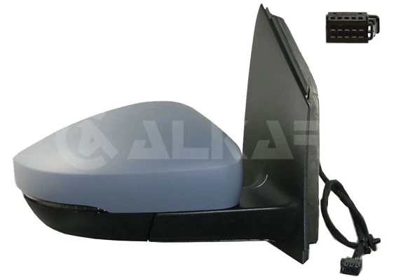 VW POLO SAĞ DIŞ DİKİZ AYNA ELEKTRİKLİ ISITMALI ASTARLI SİNYALLİ 6 PİN 2010-2017