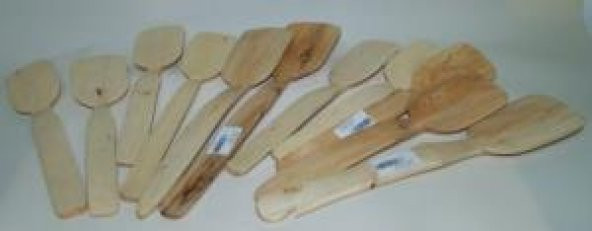 Spatula (Zeytin Ağacından El Oyması) - 4