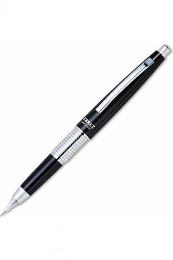 Pentel Versatil Kalem Kerry 0.5 MM Siyah Dolma Kalem Tip Kapaklı P1035-A