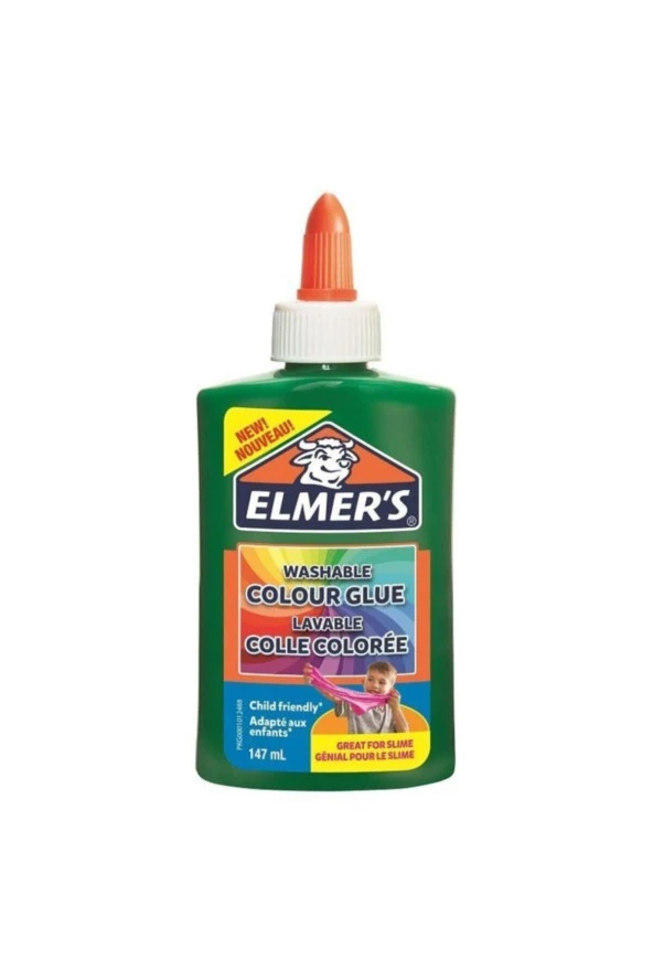 Elmers Mat Renkli Yapıştırıcı Yeşil 147 Ml