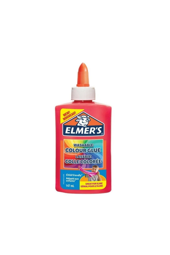 Elmers Mat Renkli Yapıştırıcı Pembe 147 ML ürün görseli