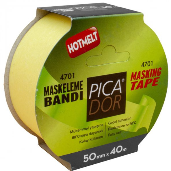 Picador Krepe (Maskeleme) Bantı 60 Derece Isıya Dayanıklı Askılı 50x40 4701 - 2