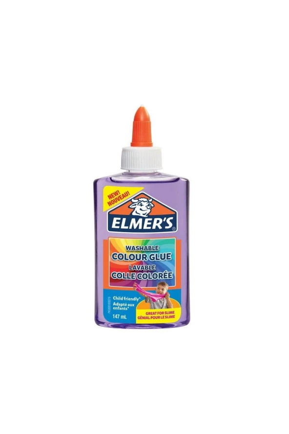 Elmers Şeffaf Renkli Yapıştırıcı Mor 147 ML