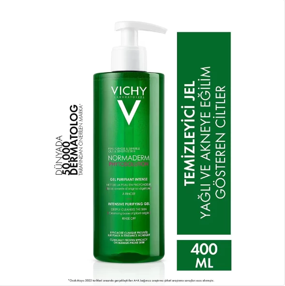 Vichy Normaderm Phytosolution Arındırıcı Temizleme Jeli 400 ml