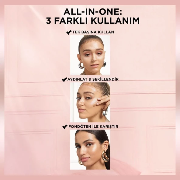 Glotion All-In-One Doğal Işıltı 901 - Fair Glow - 4