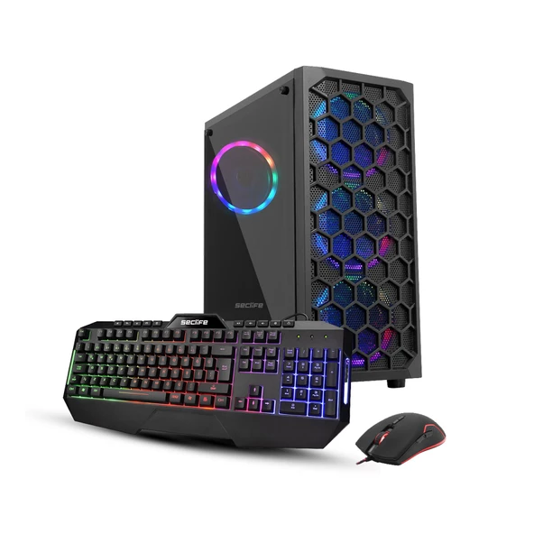 Seclife GM-1075 İ5-750 8GB 256GB SSD 4GBVGA Dos Masaüstü Pc