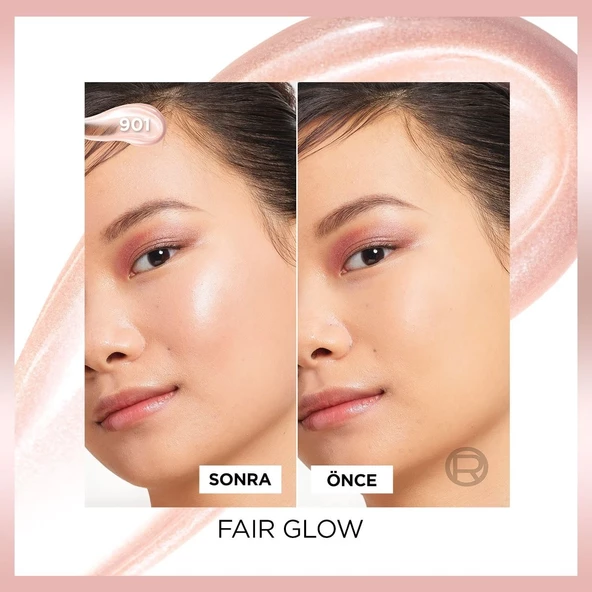Glotion All-In-One Doğal Işıltı 901 - Fair Glow - 2