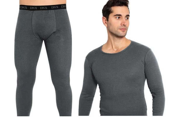 2 Adet Dnx Erkek Kışlık Termal Alt Üst İçlik Takım ürün görseli
