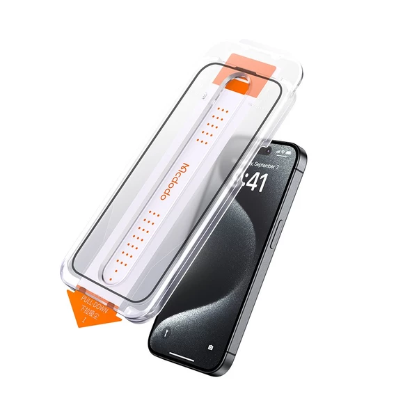 Mcdodo PF-6861 iPhone 16 Plus Şeffaf Kırılmaz Cam - 3