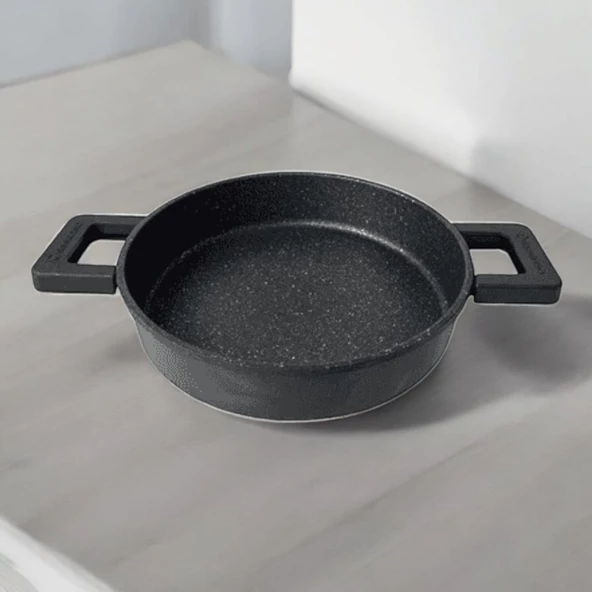 Essenso Döküm Tava ve Sahan Set 20-26 Cm - 2