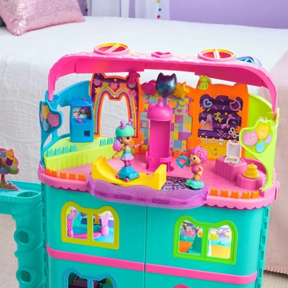 Gabby Dollhouse Parti Salonu Oyun Seti 6069755 - 4