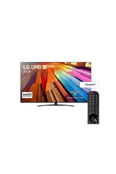 LG 50UT81006LA 4K Ultra HD 50" 127 Ekran Uydu Alıcılı webOS Smart LED TV