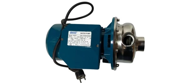 Gross 220 Volt Paslanmaz Krom Su Süt Aktarım Santrifüj Pompası - 4