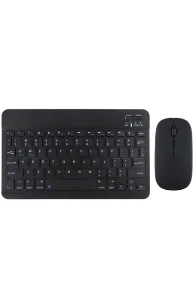 Fuchsia Sunny Renkli İnce Zarif Bluetooth Bağlantılı Çok Amaçlı Klavye Mouse Set - Resim 2