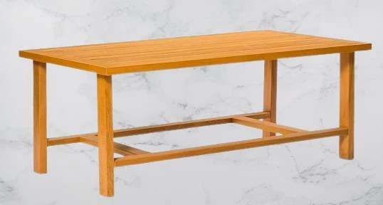 Bank Zus303 Bench Model90479 Doğal Ahşap Bahçe Balkon Teras  Kutuda Sevk El Yapım - 3