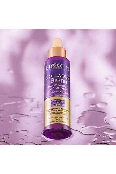 Bioxcin Collagen Biotin Hacim Verici Sıvı Saç Kremi 150 ml - 3