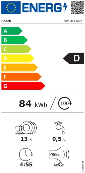 BOSCH SMS4IKW62T 6 PROGRAM BEYAZ BULAŞIK MAKİNESİ - 2