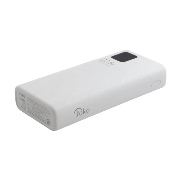 POWERBANK A29Q 22,5W 20.000 mAh BEYAZ - 4