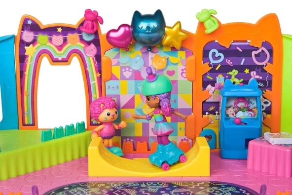 Gabby Dollhouse Parti Salonu Oyun Seti 6069755 - 3