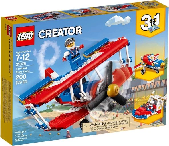 Lego Creator 31076 Cesur Akrobasi Uçağı