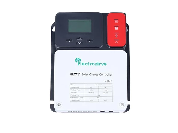 Electrozirve MA2440N15 40A Mppt Charge Controller 12/24V