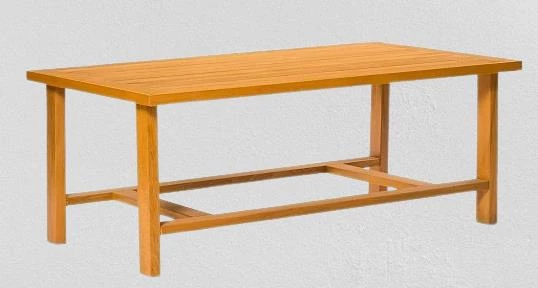 Bank Zus303 Bench Model90479 Doğal Ahşap Bahçe Balkon Teras  Kutuda Sevk El Yapım - 6