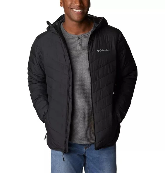 Columbia Eddie Gorge Hooded Erkek Mont - Resim 6