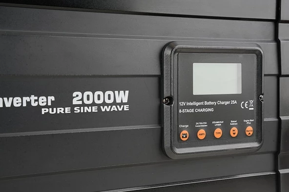 NFS1500-12 Apex 1500W Şarjlı Tam Sinüs İnverter 12V - 9