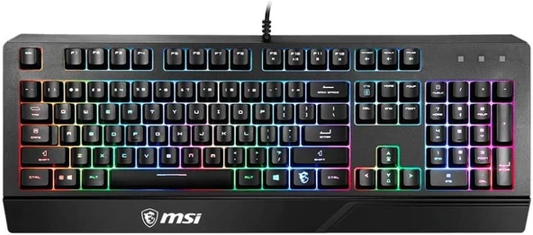 MSI Vigor GK20 Kablolu Oyuncu Klavyesi - Outlet