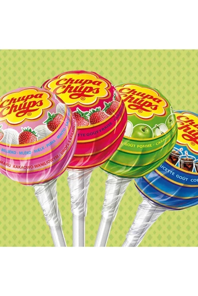 Chupa Chups Sakız Dolgulu Karışık Lolipop Şekerleme 50 Adet x 12 g - 3