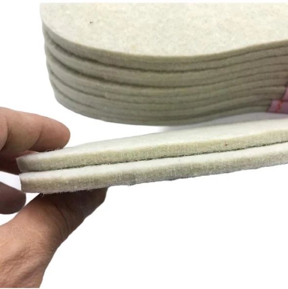 Presli Yün Keçe Ayak Sobası 12 Çift 36-39 no - 2