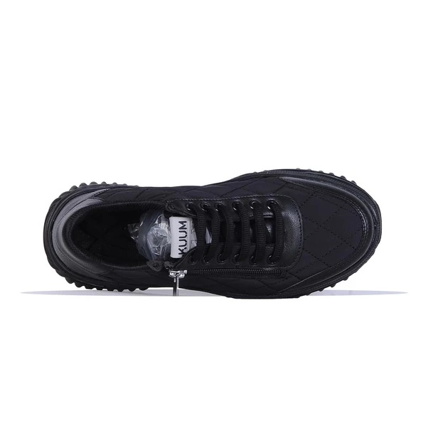 Kuum London K108953 Siyah Exclusıve Kadın Kışlık Casual Ayakkabı - 4