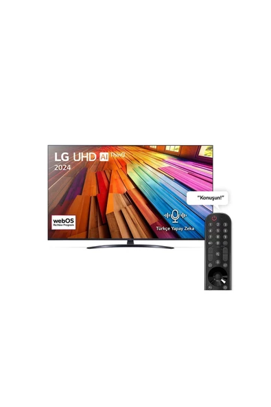 LG 65UT81006LA 4K Ultra HD 65" 165 Ekran Uydu Alıcılı webOS Smart LED TV