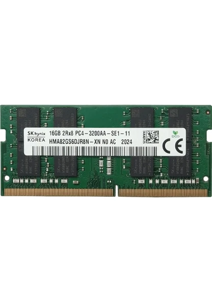 Skhynix 16 GB 3200 MHz CL22 HMA82GS6DJR8N-XN DDR4 Ram