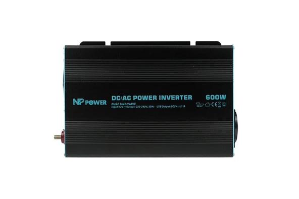 NP600-12 NP Power 600W Tam Sinüs İnverter 12V