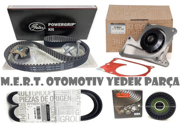 Juke 1.5 DCi Triger Devirdaim Kayış Bakım Seti 2011-2013