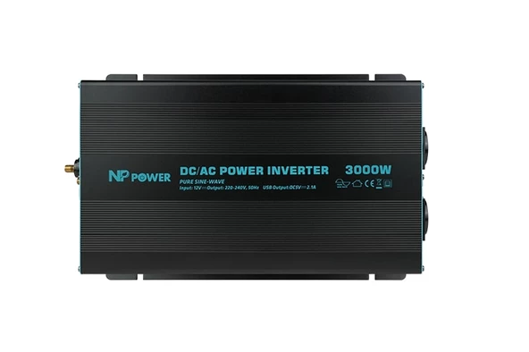 NP3000-12 NP Power 3000W Tam Sinüs İnverter 12V