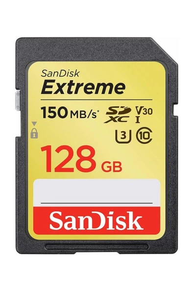 SanDisk Extreme DSDXV5-128G-GNCIN Class 10 UHS-I U3 V30 128 GB Hafıza Kartı - 2